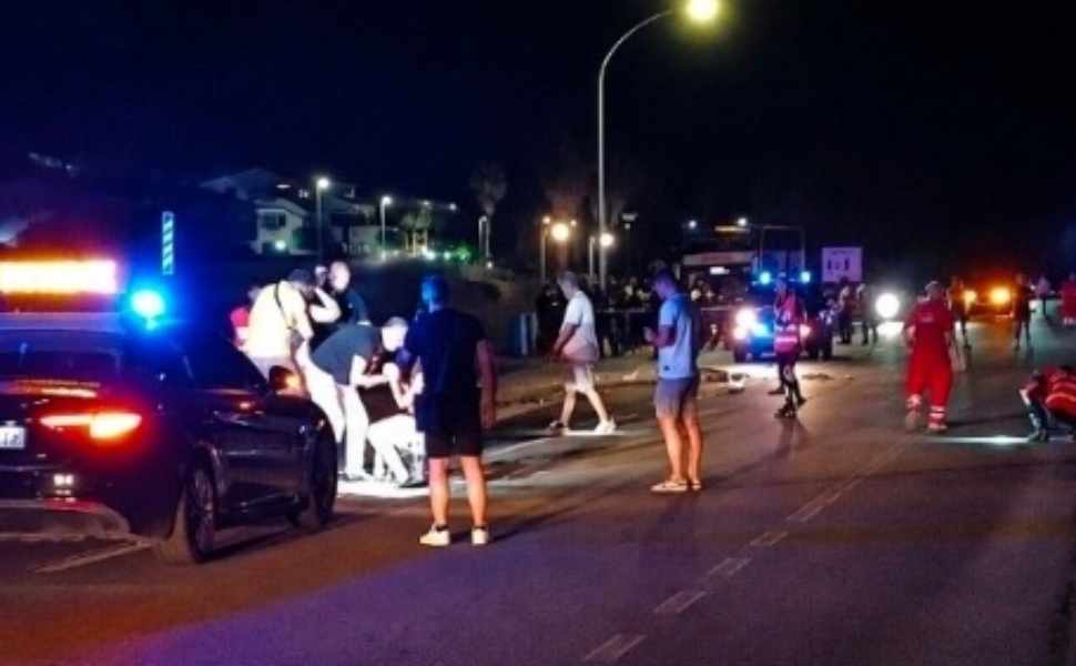 tragico incidente Riace statale 106