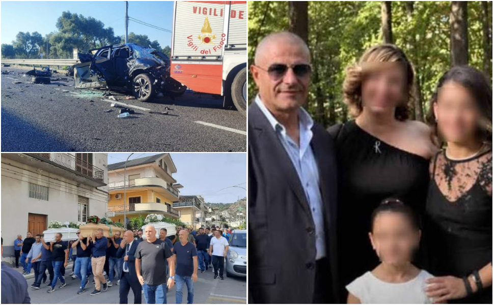 Vincenzo e le sue bambine, morti nel tragico schianto sulla Statale 682: oggi l'ultimo saluto 51 vincenzo-loccisano-bambine-morti-statale-682-rosarno