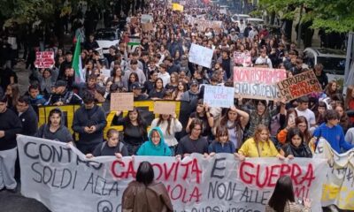 30 ottobre - corteo studenti