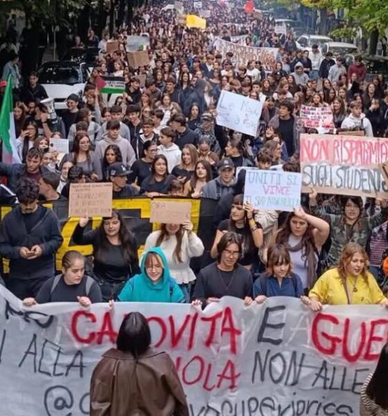 30 ottobre - corteo studenti