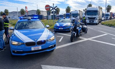 polizia scorta tir camion cosenza