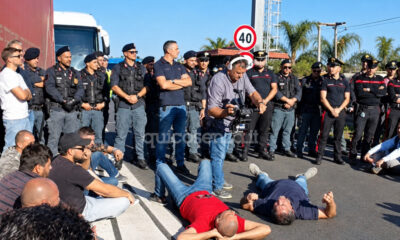 Agricoltori Calabria protesta