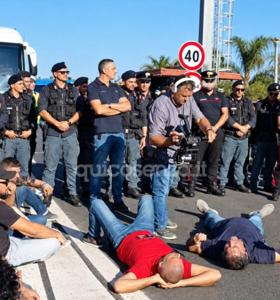 Agricoltori Calabria protesta