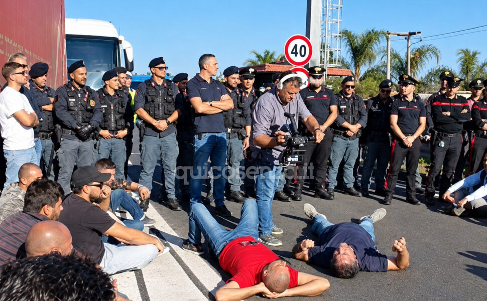 Agricoltori Calabria protesta