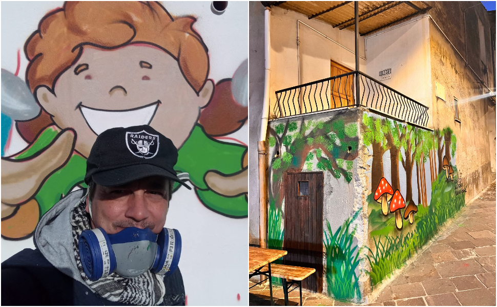 Dalla cultura Hip Hop alla Street Art, Amaele Serino «l’arte cambia i muri, ma soprattutto le persone» 51 Amaele Serino 01