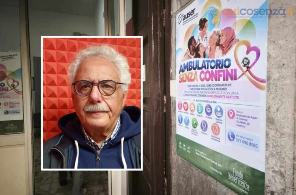 Cosenza: visite, diagnostica ed esami gratis, un aiuto alle famiglie. Campisani racconta "Ambulatorio senza confini" 51 Campisani ambulatorio senza confini Auser 01