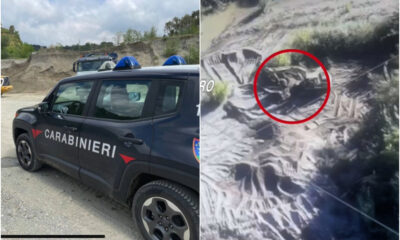 Carabinieri furto di inerti