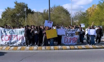 Castrolibero protesta Studenti Valentini-Majorana