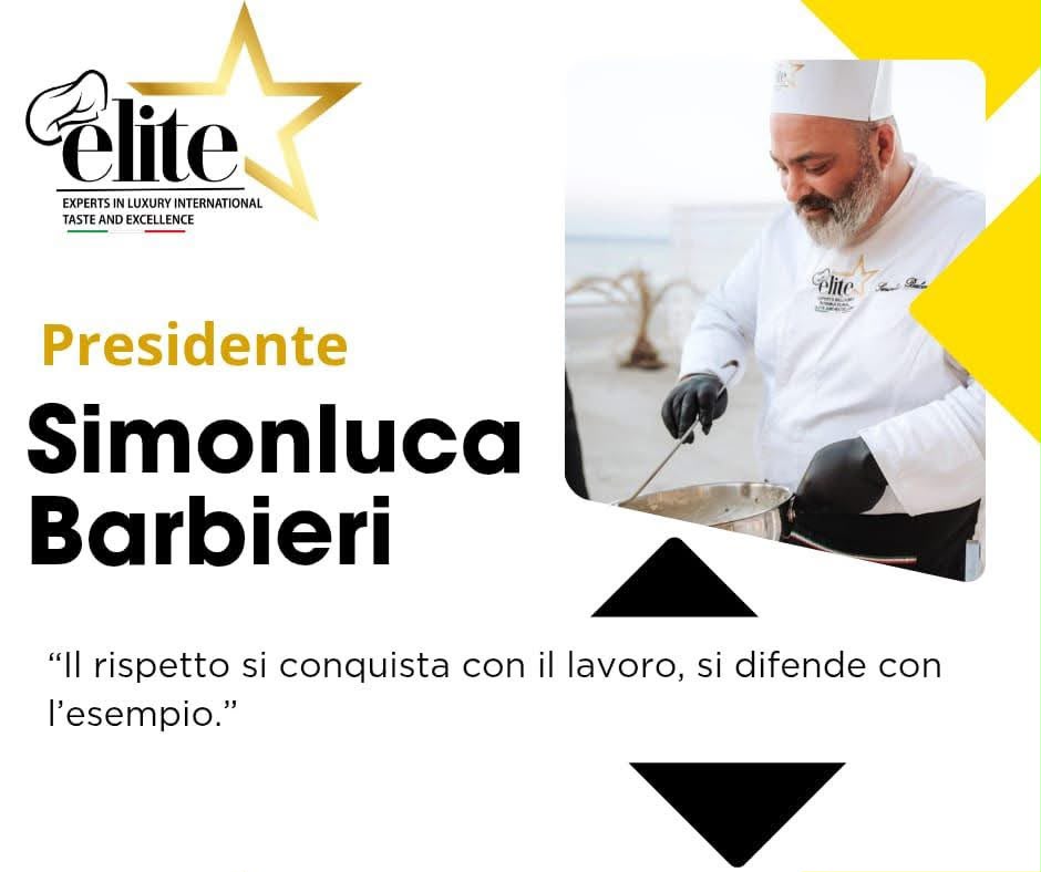 Chef Simonluca Barbieri ELITE