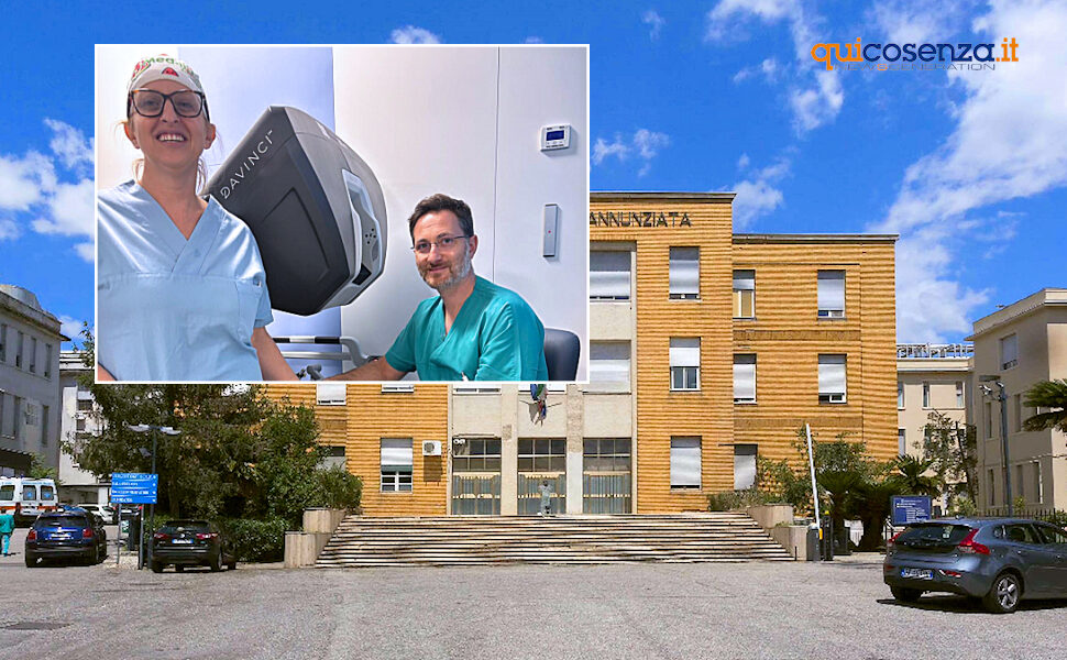 Chirurgia robotica annunziata di Cosenza