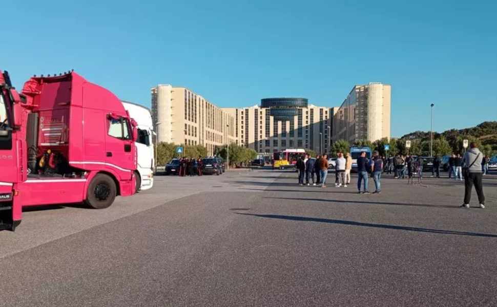 Cittadella Protesta Fedralog autotrasportatori 02