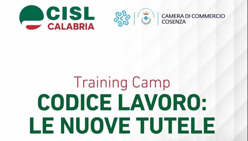 Codice lavoro cisl calabria lavia