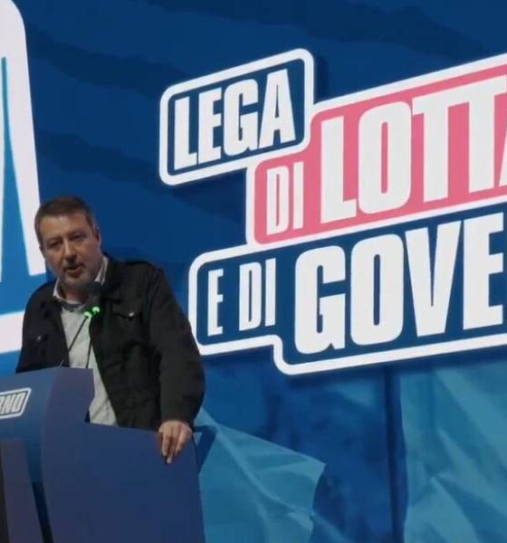 Congresso milano lega italia federale - salvini