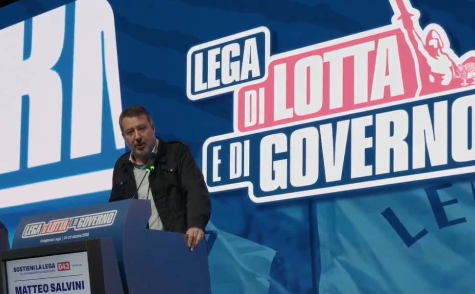 Congresso milano lega italia federale - salvini