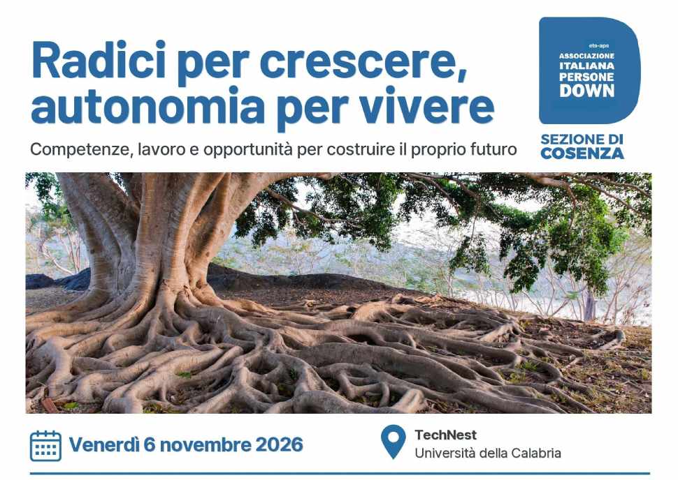 Convegno Associazione Italiana Persone Down unical 6 novembre AIPD 