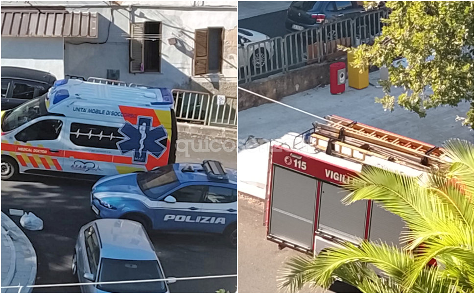 Cosenza, giovane minaccia di fare esplodere una bombola del gas e lanciarsi dal balcone. Salvato 55 Cosenza minaccia di lanciarsi dal balcone Serra Spiga