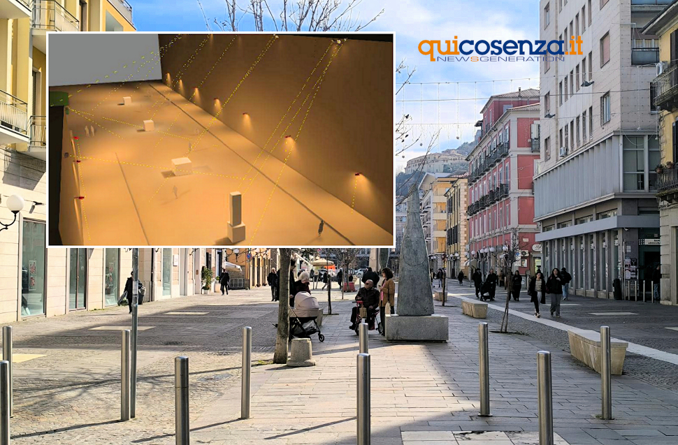 Cosenza, “nuova luce” su Corso Mazzini: approvato il progetto da 1,4 milioni. Nuova illuminazione a Led e proiettori 51 Cosenza nuova illuminazione Corso mazzini