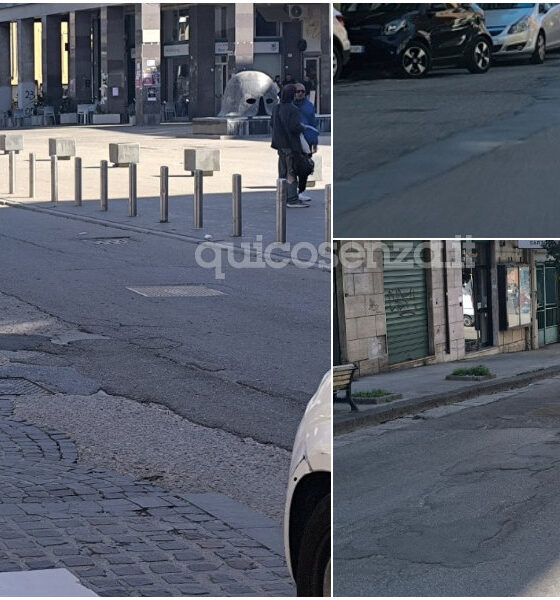 Cosenza: strade dissestate e buche. Che fine ha fatto la riqualificazione di 33 km di rete stradale? 56 Cosenza: strade dissestate e buche. Che fine ha fatto la riqualificazione di 33 km di rete stradale