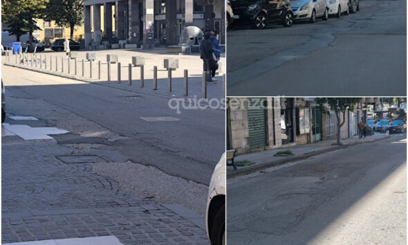 Cosenza: strade dissestate e buche. Che fine ha fatto la riqualificazione di 33 km di rete stradale