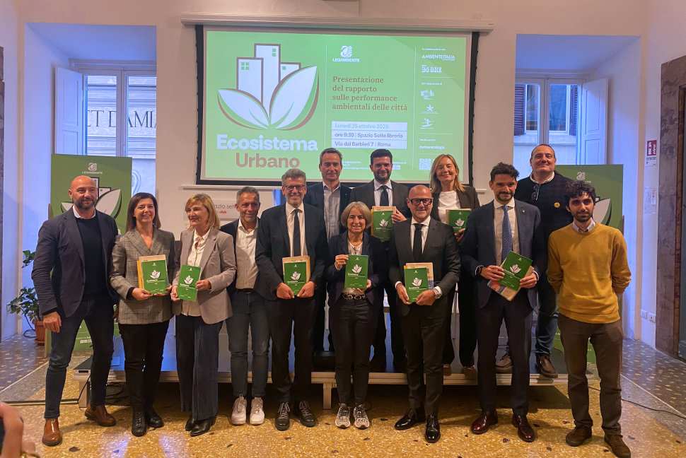 Ecosistema Urbano Cosenza 2026 9 posto premiazione