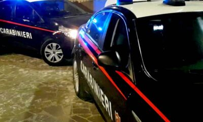 Fumo rifiuti - carabinieri