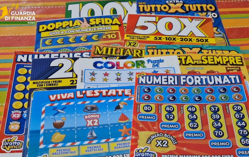 La truffa dei Gratta e Vinci: ex dipendenti svelavano i biglietti vincenti ai parenti. Maxi sequestro da 25 milioni di euro 52 Gratta e Vinci Truffa2