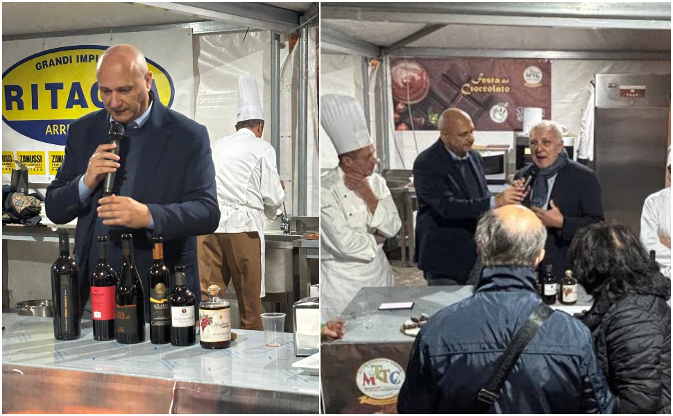 Tra cioccolato e vino Magliocco: gli studenti dell'IIS Mancini Tommasi Todaro Cosentino protagonisti del gusto 52 IIS Mancini Tommasi Todaro Cosentino magliocco2