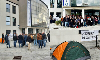 Invisibili San Giovanni in Fiore - protesta sciopero fame 04