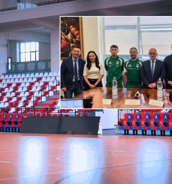 Italia georgia Futsal palapirossigeno