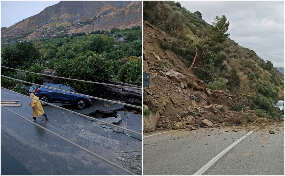 La prima ondata di maltempo in Calabria provoca frane, allagamenti e strade interrotte. ProC: "Priorità a viabilità e sicurezza" 52 Maltempo in Calabria2