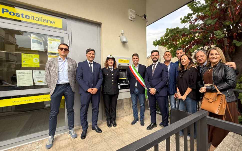 Frascineto e Marano Principato, inaugurati i nuovi uffici postali: più servizi e inclusione con il progetto Polis 54 Marano Principato ufficio postale