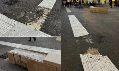 Percorsi tattili danneggiati cosenza 02