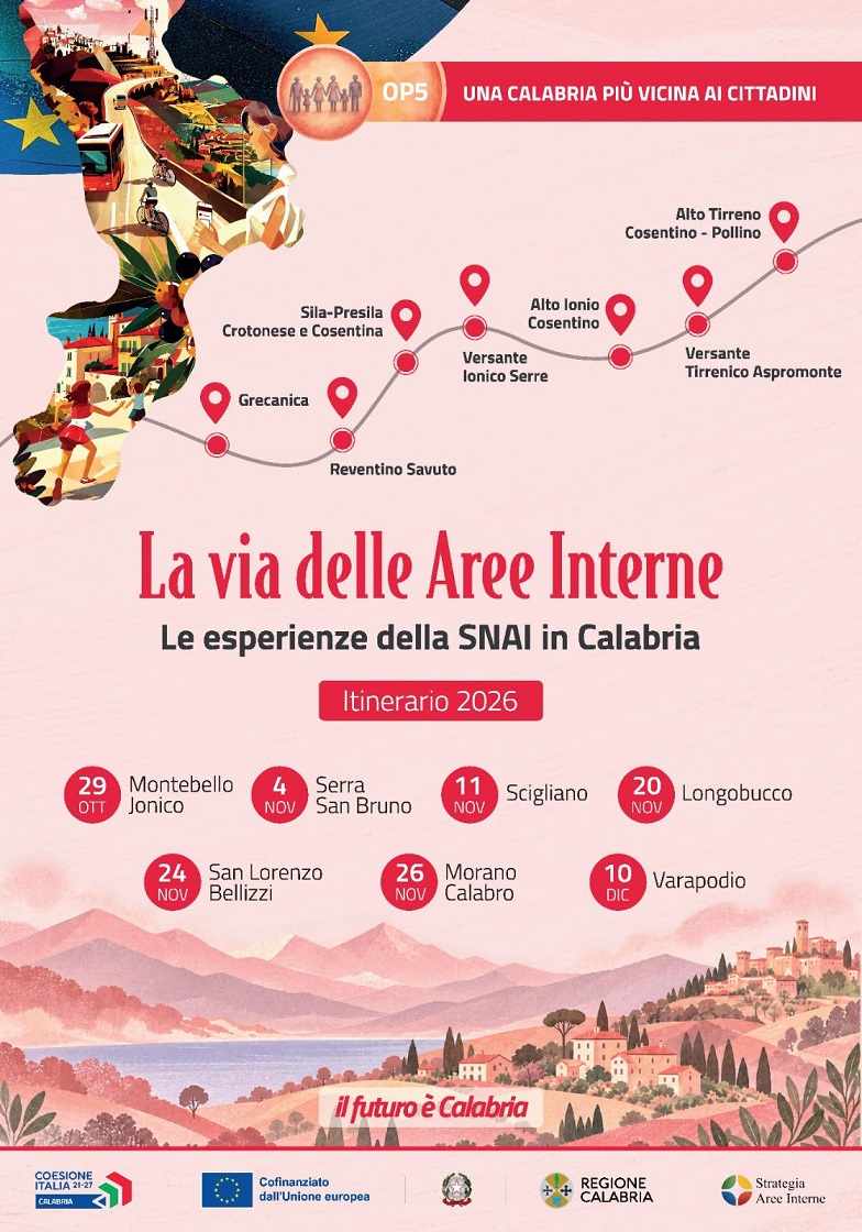 Aree interne, 7 tappe in Calabria: al via il roadshow per valorizzare e rilanciare i territori 53 Roadshow Aree Interne calabria 02