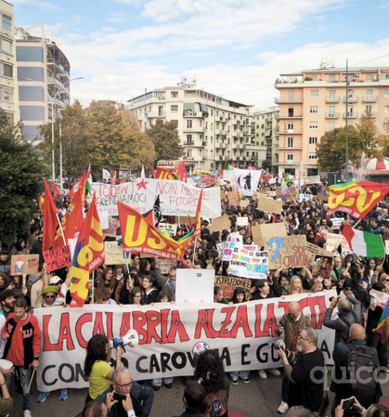 Sciopero generale Cosenza_home piazza