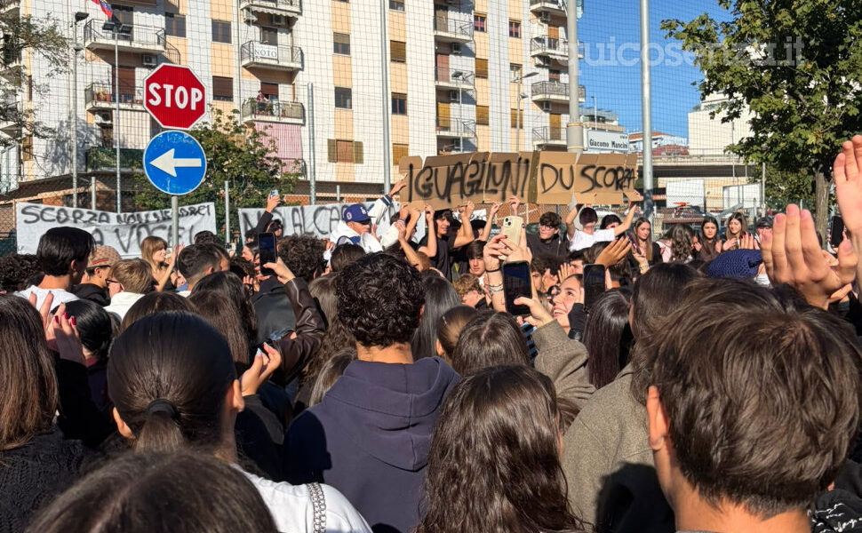 Scuola studenti protesta Rende Cosenza