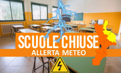 Scuole chiuse Cosenza allerta arancione 10 ottobre