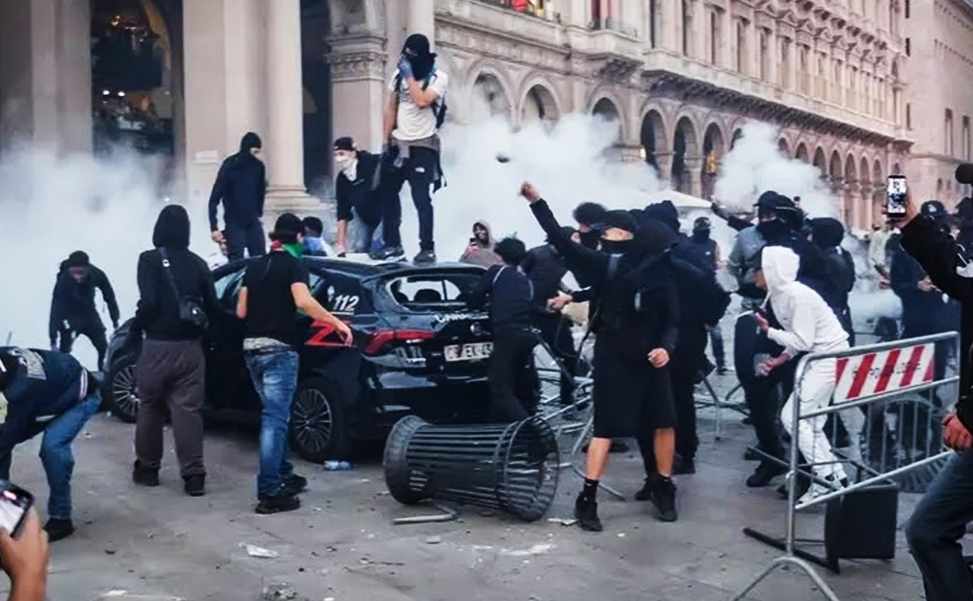 Sicurezza: 4 anni di decreti e pacchetti del Governo, ma l’insicurezza degli italiani è triplicata 55 Sicurezza - scontri a Milano
