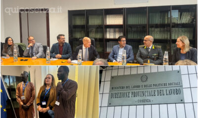 Sportello ITL caporalato Cosenza