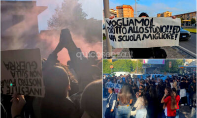Studenti protesta Cosenza scuole