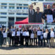 Tribunale di Cosenza front office protesta gazebo