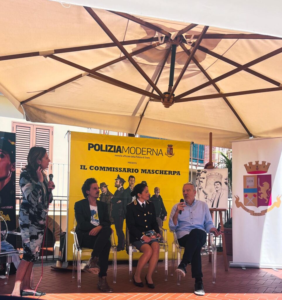 Il Commissario Mascherpa torna nel Cosentino: il fumetto noir della Polizia sostiene disabili e minori fragili 52 il commissario mascherpa-belvedere-2026