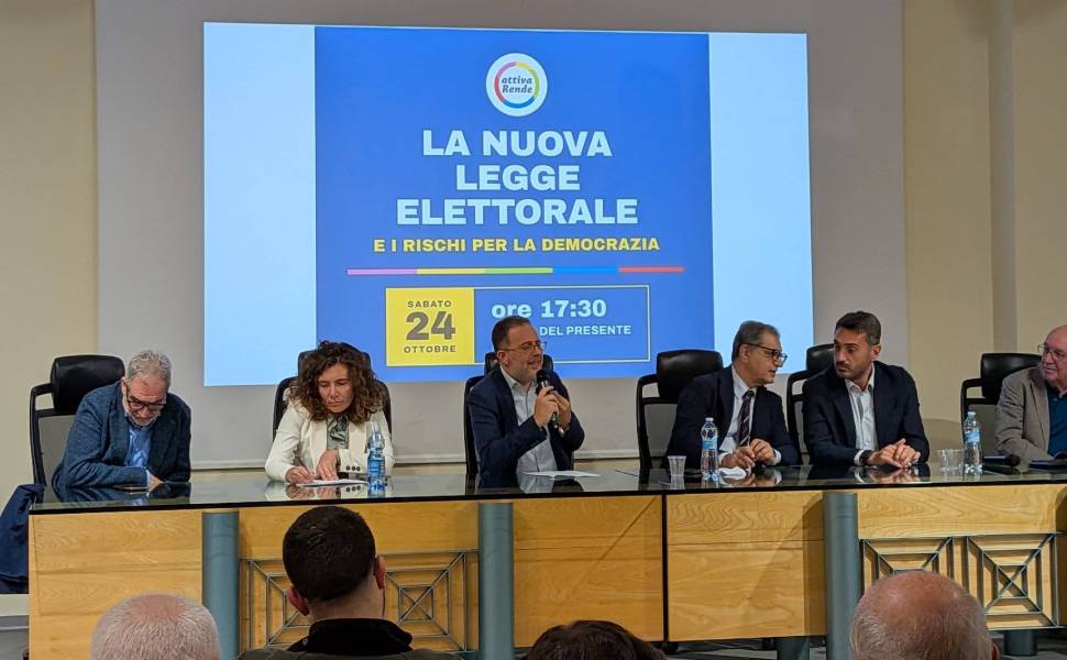Legge elettorale, confronto promosso da Attiva Rende: «rischi per la democrazia» 53 attiva rende - la nuova legge elettorale 01