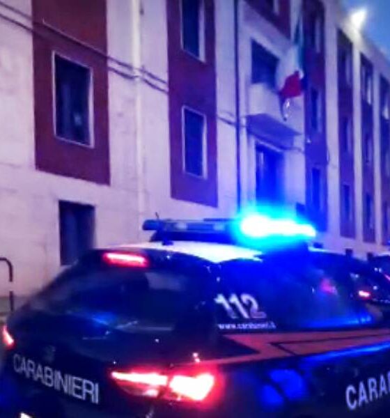 blitz reggio carabinieri