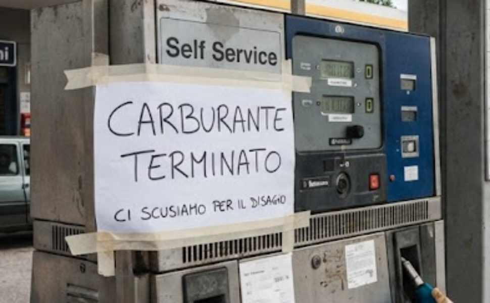 carburante terminato