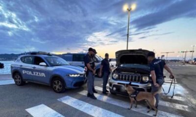 cocaina imbarchi pablo cane antidroga