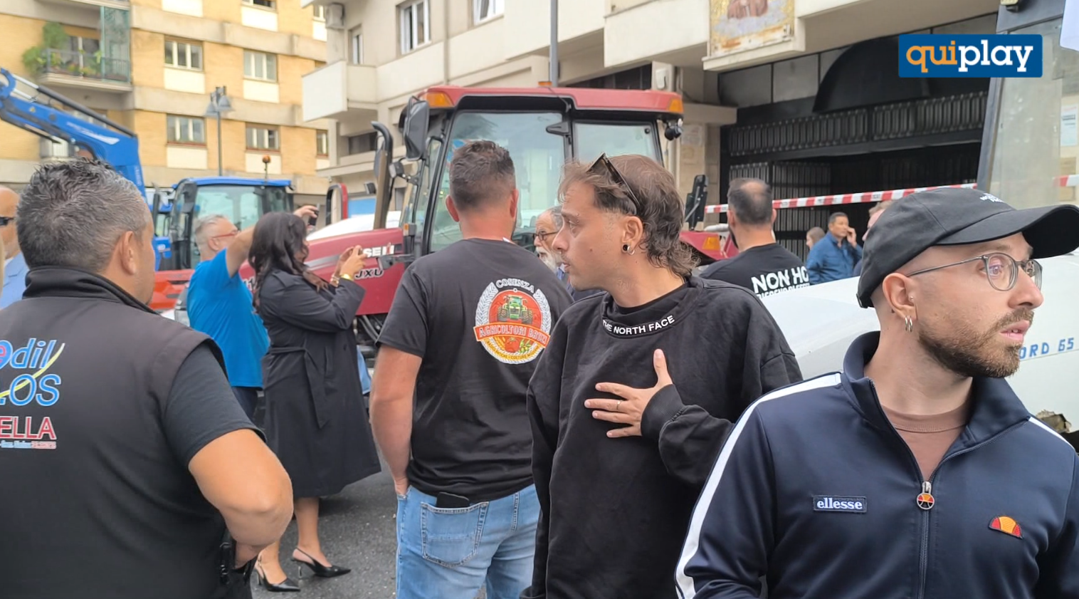 Cosenza: agricoltori e USB in piazza Europa contro il caro gasolio