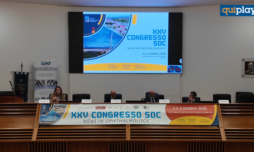 A Rende il XXV Congresso di Oftalmologia: focus su diagnosi, chirurgia e innovazione