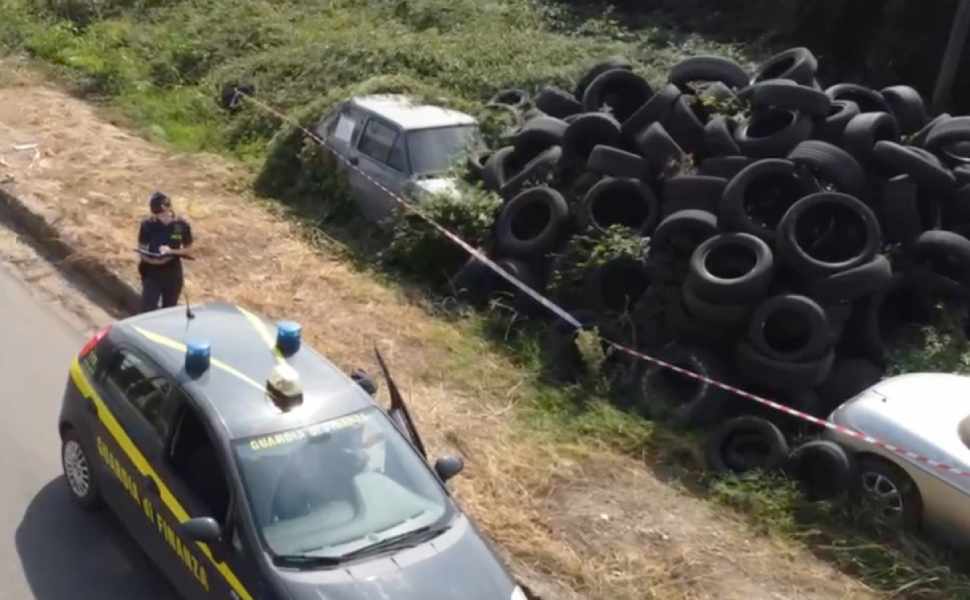 discarica pneumatici finanza 01