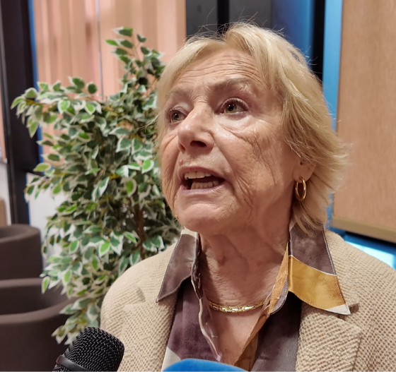 Rende: Giuliana Sgrena all'UniCal si rifiuta di essere intervistata davanti alla bandiera italiana