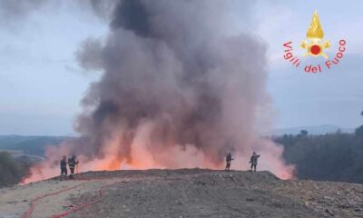 incendio discarica Pianopoli